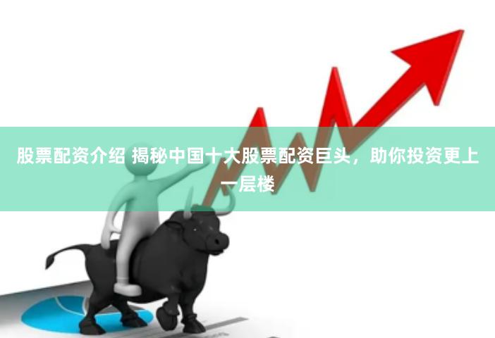股票配资介绍 揭秘中国十大股票配资巨头，助你投资更上一层楼